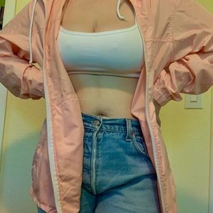 Oversized Windbreaker.